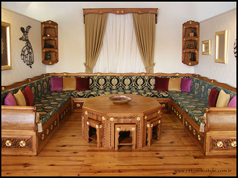 Ottoman Style Tv Sehpası